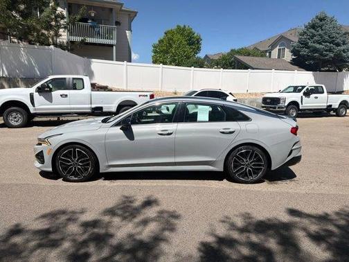 Wolf Gray 2023 Kia K5 GT