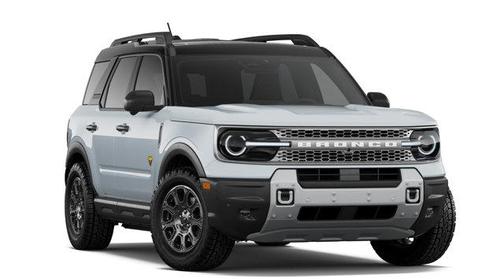 Space White Metallic 2026 Ford Bronco Sport Badlands
