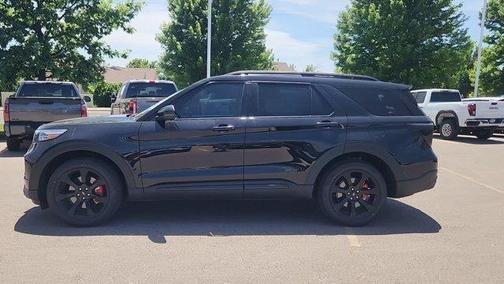 Black Metallic 2023 Ford Explorer ST