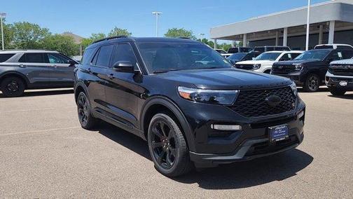 Black Metallic 2023 Ford Explorer ST