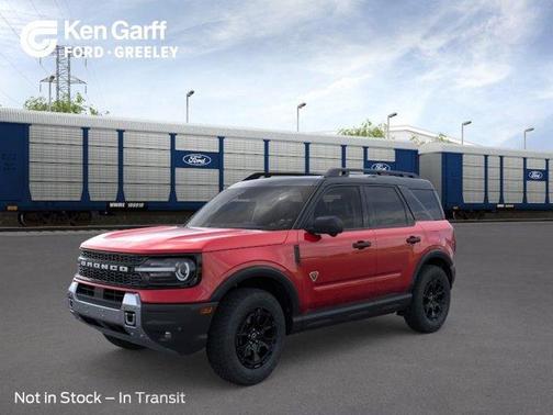 Ruby Red Metallic Tinted Clearcoat 2026 Ford Bronco Sport Badlands