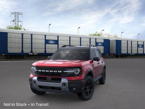 Ruby Red Metallic Tinted Clearcoat 2026 Ford Bronco Sport Badlands