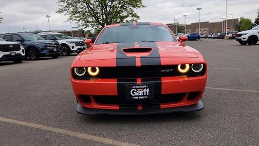 Go Mango! 2016 Dodge Challenger SRT Hellcat