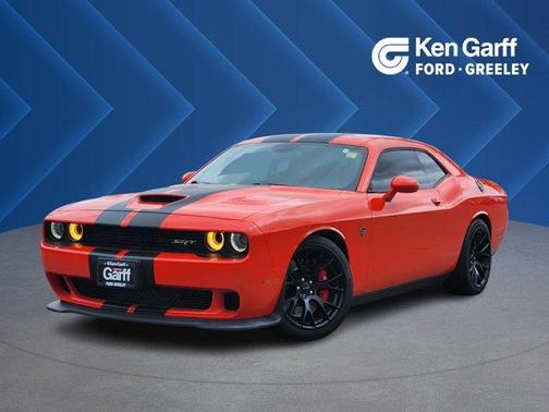 Go Mango! 2016 Dodge Challenger SRT Hellcat