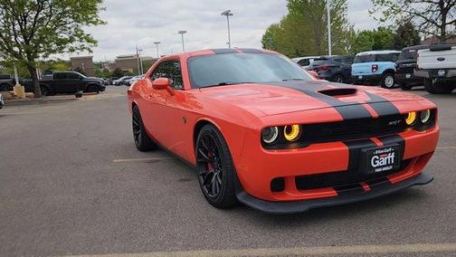 Go Mango! 2016 Dodge Challenger SRT Hellcat