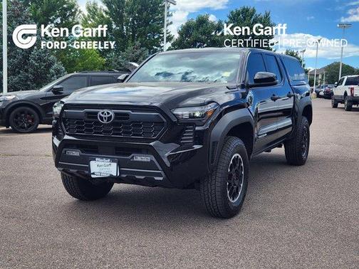 Black 2026 Toyota Tacoma Hybrid TRD