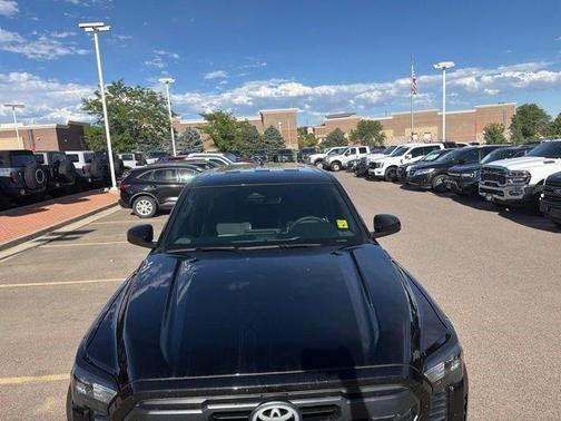 Black 2026 Toyota Tacoma Hybrid TRD