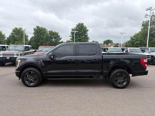 Black Metallic 2021 Ford F-150 Lariat