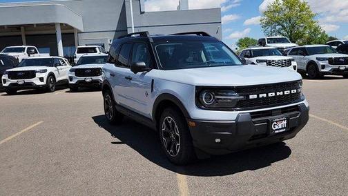 Space White Metallic 2026 Ford Bronco Sport Outer Banks