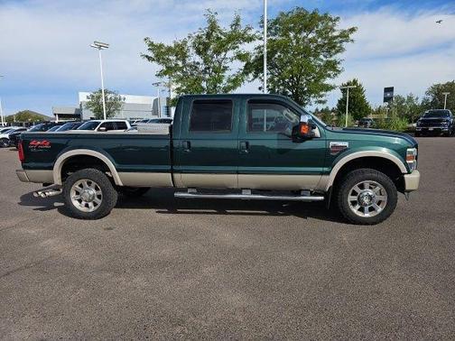 Green 2008 Ford F-350 King Ranch