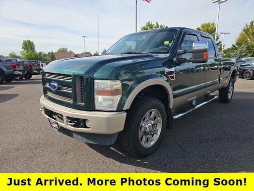 Green 2008 Ford F-350 King Ranch