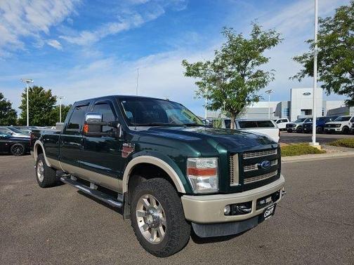 Green 2008 Ford F-350 King Ranch