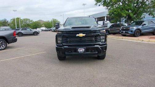 Black 2025 Chevrolet Silverado 2500 Custom