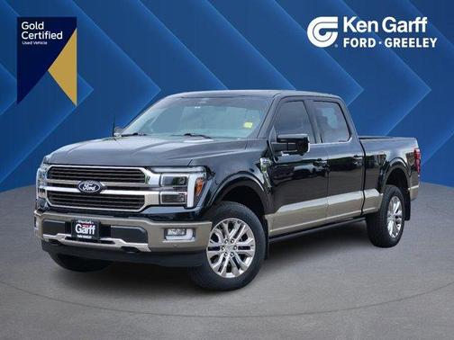 Agate Black Metallic 2025 Ford F-150 King Ranch
