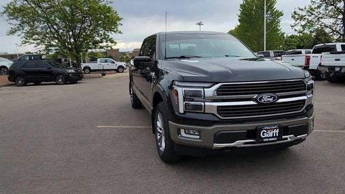 Agate Black Metallic 2025 Ford F-150 King Ranch