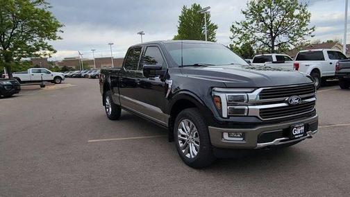 Agate Black Metallic 2025 Ford F-150 King Ranch