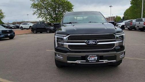 Agate Black Metallic 2025 Ford F-150 King Ranch