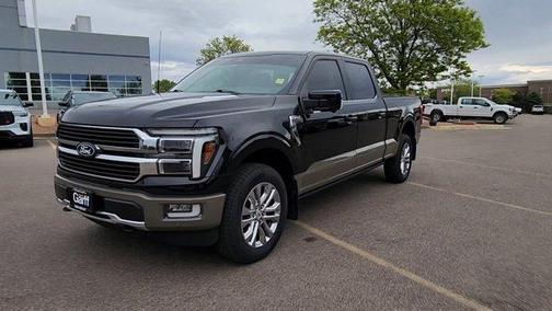 Agate Black Metallic 2025 Ford F-150 King Ranch