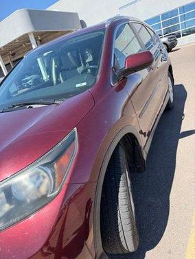 Red 2013 Honda CR-V EX-L