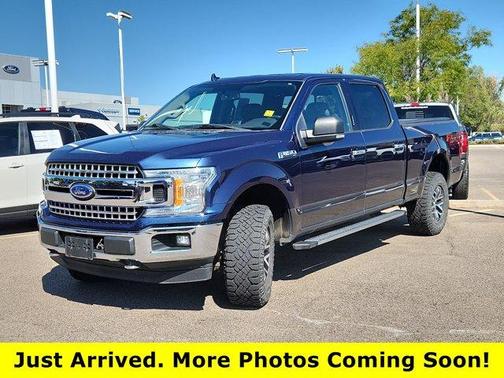 Blue Jeans Metallic 2018 Ford F-150 XLT
