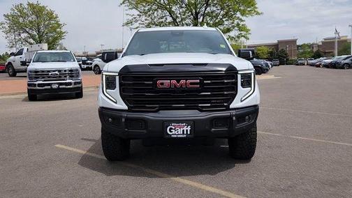 Summit White 2025 GMC Sierra 1500 AT4X