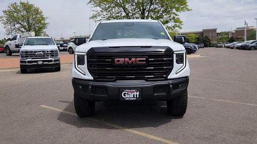 Summit White 2025 GMC Sierra 1500 AT4X