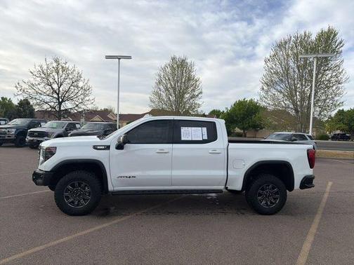 Summit White 2025 GMC Sierra 1500 AT4X
