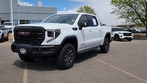 Summit White 2025 GMC Sierra 1500 AT4X