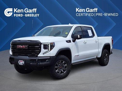 Summit White 2025 GMC Sierra 1500 AT4X