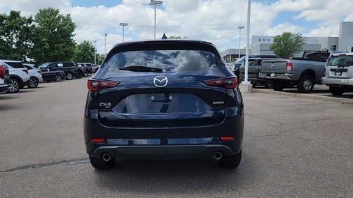 Deep Crystal Blue Mica 2025 Mazda CX-5 2.5 S Select Package