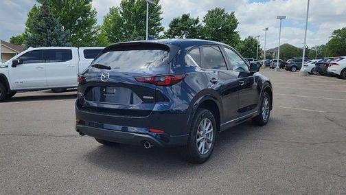 Deep Crystal Blue Mica 2025 Mazda CX-5 2.5 S Select Package