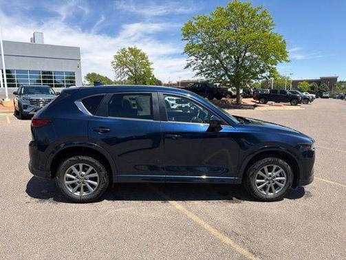 Deep Crystal Blue Mica 2025 Mazda CX-5 2.5 S Select Package