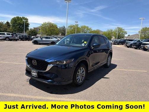 Deep Crystal Blue Mica 2025 Mazda CX-5 2.5 S Select Package