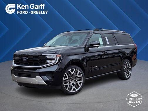 Agate Black Metallic 2026 Ford Expedition Max Platinum