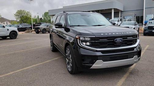 Agate Black Metallic 2026 Ford Expedition Max Platinum