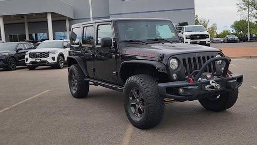 Black Clearcoat 2018 Jeep Wrangler JK Unlimited Rubicon