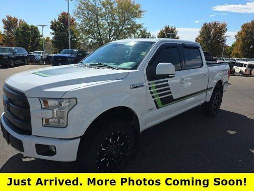 White 2016 Ford F-150 Lariat