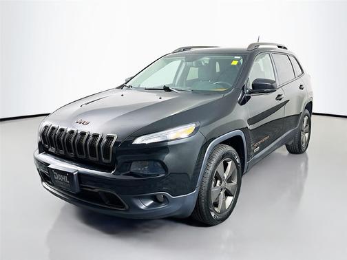 Brilliant Black Crystal Pearlcoat 2016 Jeep Cherokee 75th Anniversary