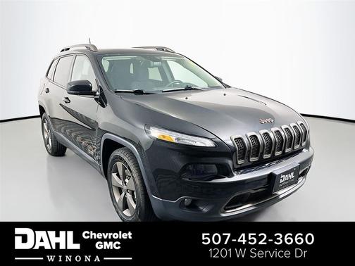 Brilliant Black Crystal Pearlcoat 2016 Jeep Cherokee 75th Anniversary
