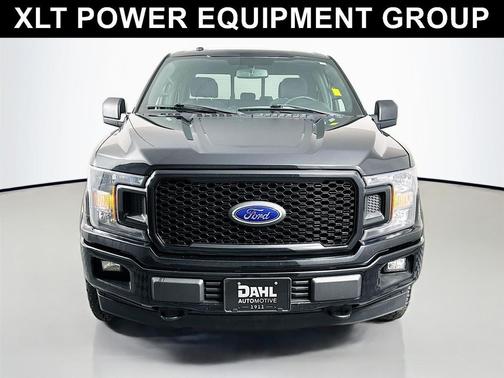 Shadow Black 2018 Ford F-150 XLT