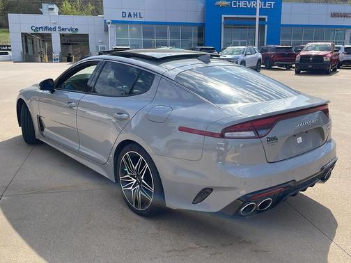 Ceramic Silver 2022 Kia Stinger GT1