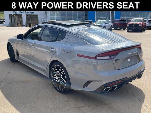 Ceramic Silver 2022 Kia Stinger GT1