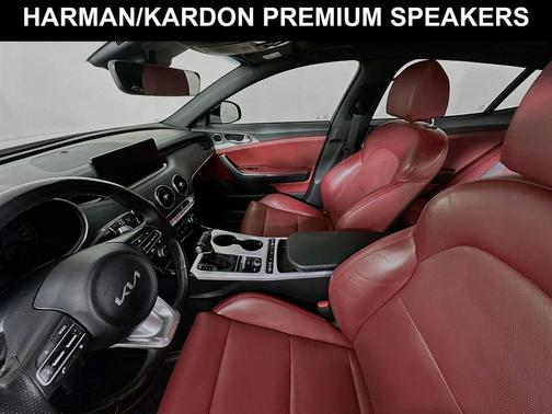 Ceramic Silver 2022 Kia Stinger GT1