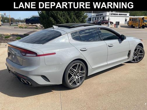 Ceramic Silver 2022 Kia Stinger GT1