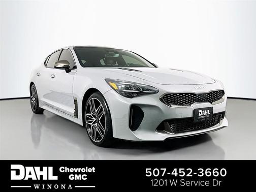 Ceramic Silver 2022 Kia Stinger GT1