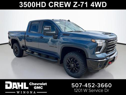 Lakeshore Blue Metallic 2026 Chevrolet Silverado 3500 LT