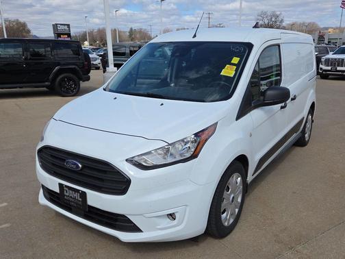 Frozen White 2022 Ford Transit Connect XLT