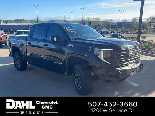 Onyx Black 2025 GMC Sierra 1500 AT4X