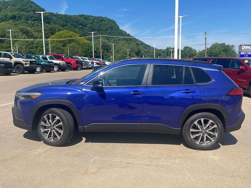 Blue Crush Metallic 2025 Toyota Corolla Cross XLE