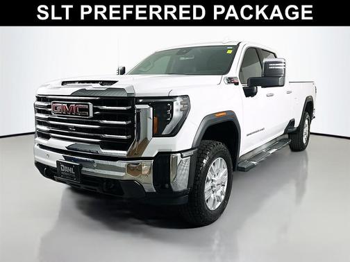 Summit White 2024 GMC Sierra 3500 SLT